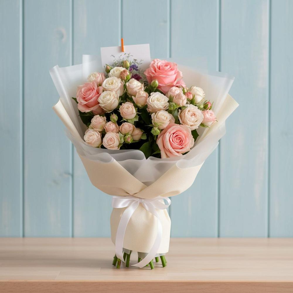 Букет цветов из: Розы в Казани