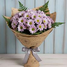 Букет соблазн в Казани Букет цветов из:  Хризантемы в Казани