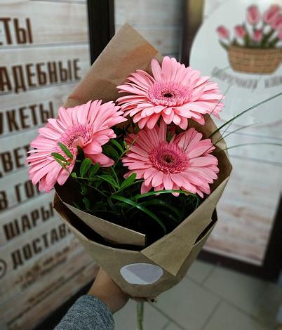 Букет цветов из: Герберы в Казани