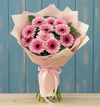 Букет цветов из:  Герберы #REPLACE_PRED# Казани
